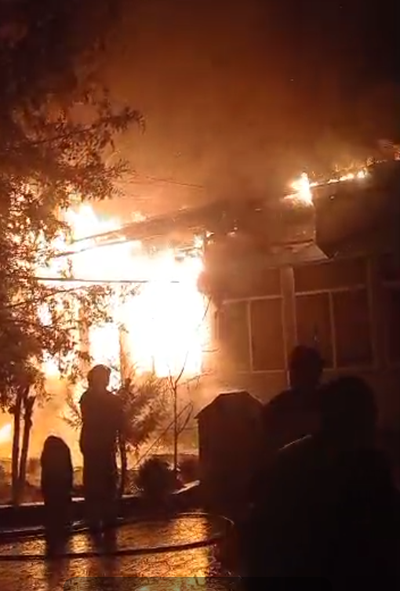 Изрображение 'В Пастдаргоме Самаркандской области за один вечер загорелись детсад и АГНКС'