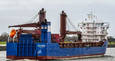 Image of 'A cargo ship belonging to Russia sank in the Mediterranean Sea.'