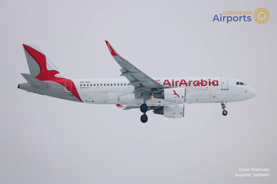 Изрображение 'Air Arabia запускает прямые рейсы из Ташкента в Рас-эль-Хайму'