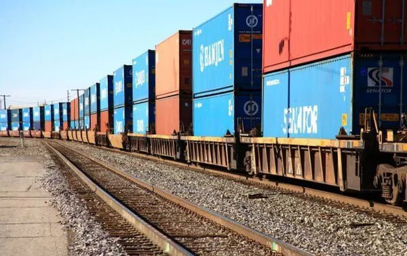 Image of 'The cargo train sent from China to Tashkent will arrive 5 days ahead of schedule.'