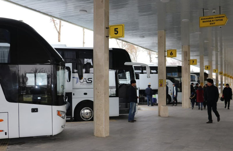 Image of 'It is planned to launch bus services from cities in Uzbekistan to neighboring countries.'