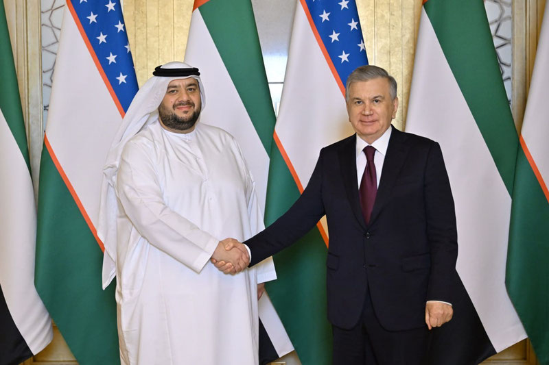 Image of 'The President of the UAE met with a delegation of leading companies headed by the Minister of Investments.'