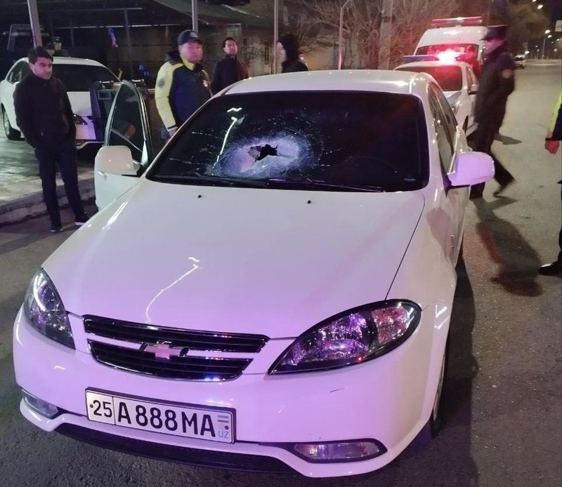 Image of 'In Tashkent, a driver ran over people with a "Gentra".'