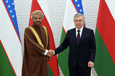 Image of 'The President of the Sultanate of Oman received the Minister of Foreign Affairs.'