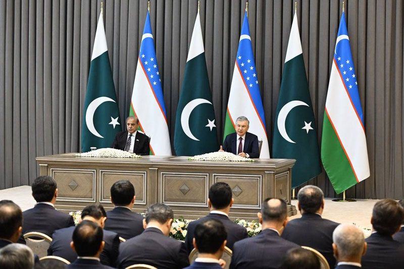 Image of 'A significant collection of bilateral agreements was signed between Uzbekistan and Pakistan.'