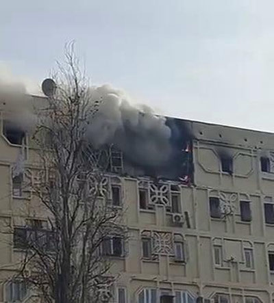 Изрображение 'В Ташкенте мужчина устроил взрыв газа в квартире и сбросился с 9 этажа'