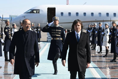 Image of 'The Prime Minister of Georgia arrived in Uzbekistan on an official visit.'