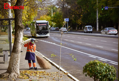 Image of 'Changes were made to 10 bus routes in Tashkent.'