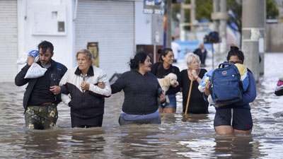 Image of 'In Argentina, strong floods have resulted in the death of 16 people.'