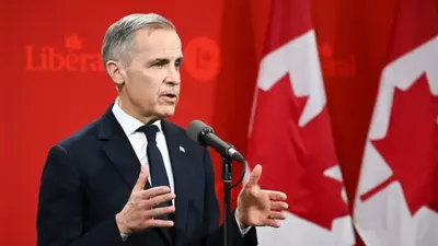 Image of 'In Canada, Mark Carney took over Justin Trudeau's place.'