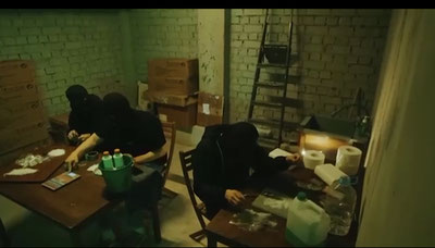 Image of 'A drug lab was exposed in the Fergana district.'