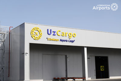 Image of 'A new cargo terminal was opened at Tashkent airport.'