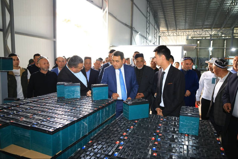 Image of 'Production of batteries for electric scooters has commenced in Fergana.'