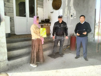 Image of 'In Andijan, a father transferred his five-room house in exchange for alimony.'