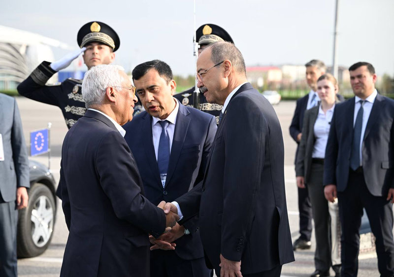 Image of 'Leaders of the Central Asian countries and the European Union left Samarkand.'