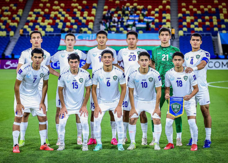 Изрображение 'Сборная Узбекистана U17 сегодня сыграет в полуфинале Кубка Азии'