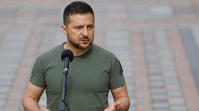 'Украина етакчиси Россияни мамлакатга зарба беришни тўхтатишга чақирди'ning rasmi