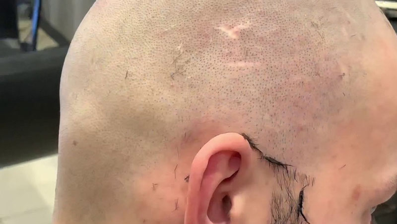 Image of 'In Tashkent, a school director forcibly shaved a student's head.'