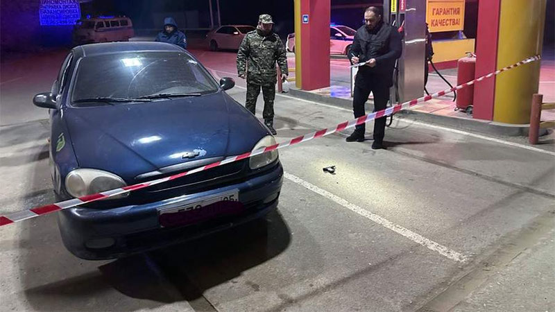 'Dog‘istonda noma’lum shaxslar yo‘l patrul xizmati xodimlariga o‘q uzdi'ning rasmi