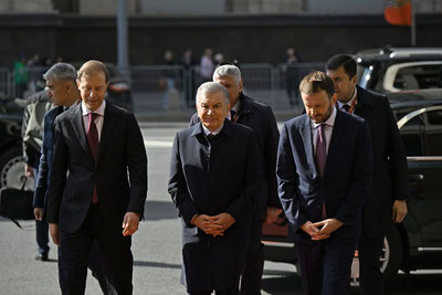 'O‘zbekiston Prezidenti Moskvaga bordi'ning rasmi
