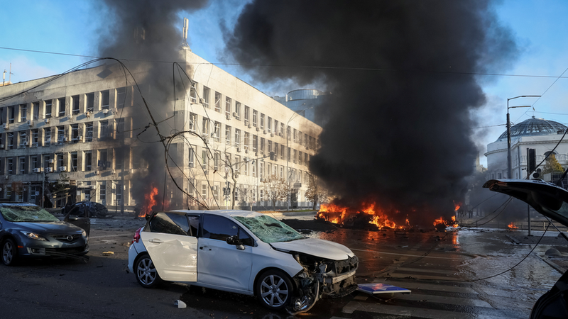 Image of 'Russia attacked Ukraine again with drones'