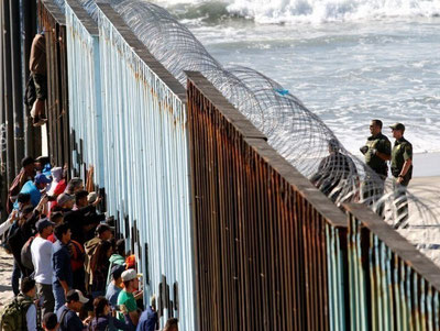 Image of 'Four Uzbek nationals attempted to enter the US illegally.'