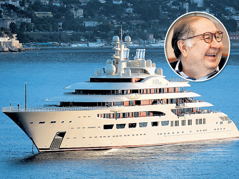 Image of 'The Luxembourg court prohibited Mediahuis media holding from referring to Usmanov as the owner of the "Dilbar" yacht.'