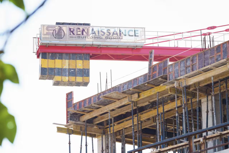 Image of 'The construction of the "Botanica" residential complex has been ordered to stop.'