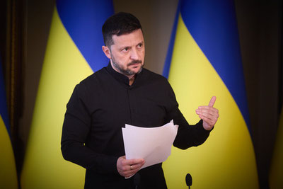 'Зеленский: Украина ҳар қандай музокарага тайёр'ning rasmi