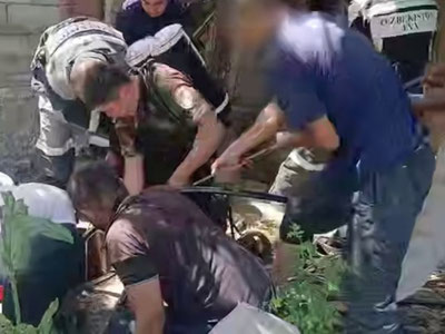 Изрображение 'В Андижане 7-летний ребенок упал в 40-метровый колодец'
