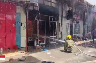 'Жиззахдаги чойхонада ёнғин юзага келди'ning rasmi