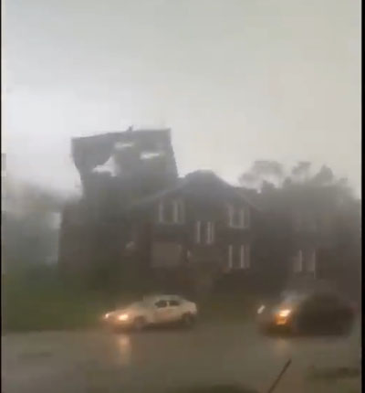 Image of 'A powerful tornado has occurred in the USA.'