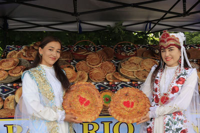 Изрображение 'В Самарканде впервые прошел фестиваль хлеба'