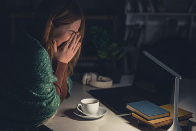 Image of 'The doctor mentioned three products that help overcome stress.'