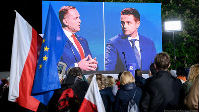 Image of 'Who is the president in Poland?'