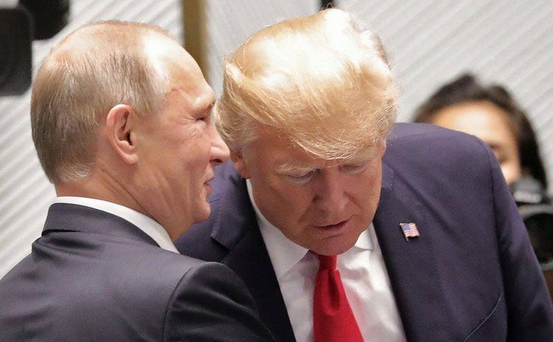 Изрображение 'Президенты США и России провели 2-часовую беседу по телефону'