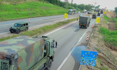 Image of 'Germany deployed a tank brigade to Lithuania.'