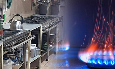 Image of 'A cafeteria illegally using gas worth 586 million soums was discovered in Fergana.'