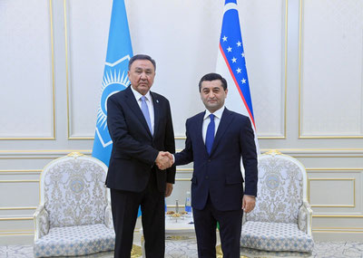Image of 'Bakhtiyor Saidov met with the Director-General of ICESCO.'