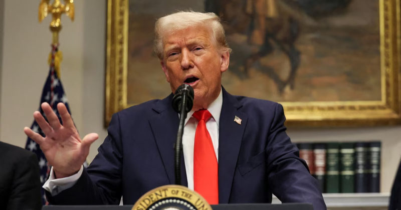 Image of 'WSJ: Trump may impose sanctions against Moscow or withdraw from negotiations on Ukraine.'