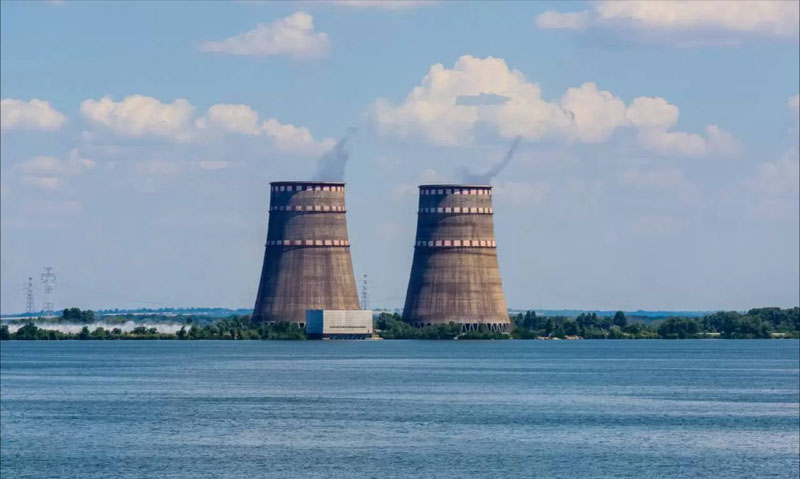 Image of 'Russia plans to connect the Zaporizhzhia Nuclear Power Plant to its energy system.'
