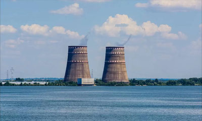 Image of 'Russia plans to connect the Zaporizhzhia Nuclear Power Plant to its energy system.'