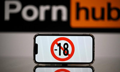 Image of 'The European Commission launched an investigation against Pornhub and other adult platforms.'