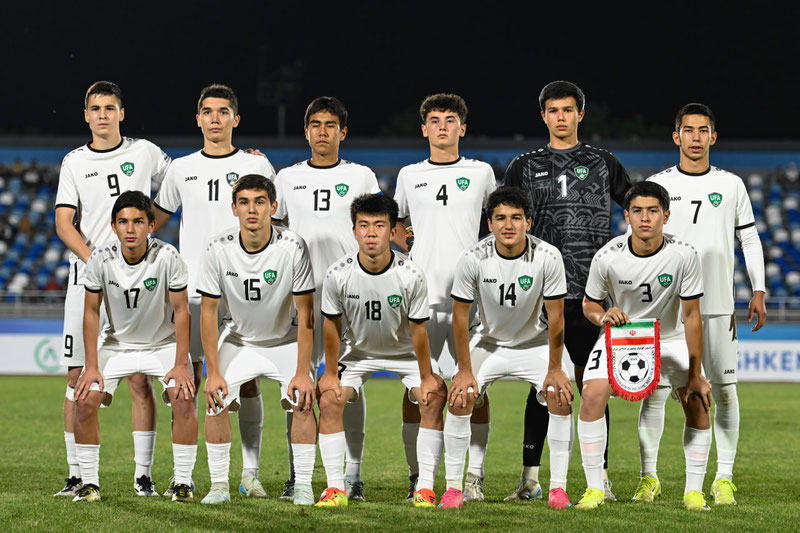 Изрображение 'Сборная Узбекистана U-17 вышла в финал чемпионата Футбольной ассоциации Центральной Азии'