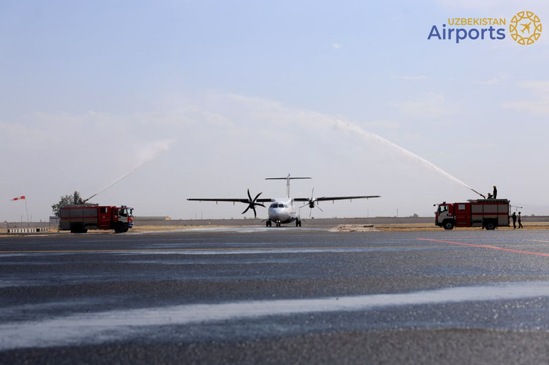 Image of 'After 20 years, Sariosiyo Airport resumed its operations.'
