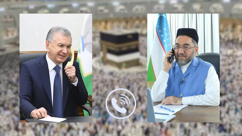 Image of 'Pilgrims from Uzbekistan are praying for our people.'