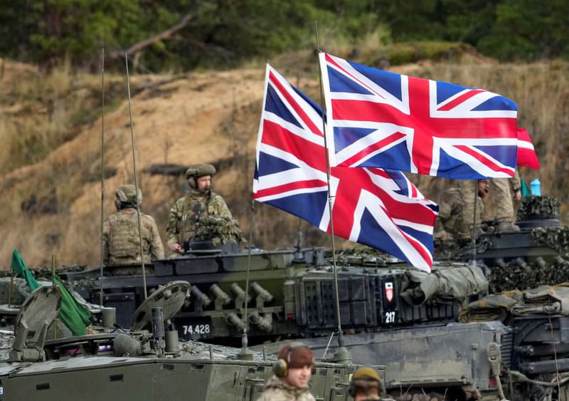 Image of 'Is Britain planning to prepare its army for war?'