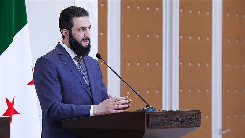 'Ahmad ash-Shara AQSHga boradi'ning rasmi