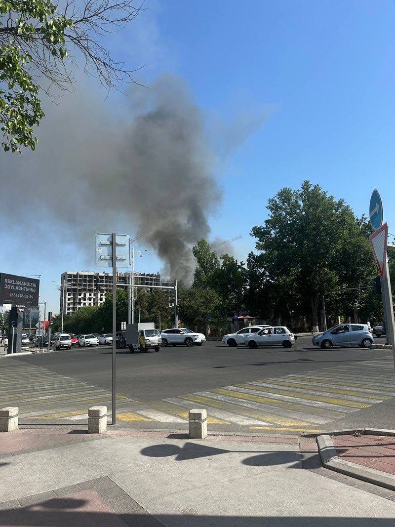 'Toshkentda 4 ta uy alanga ichida qoldi'ning rasmi
