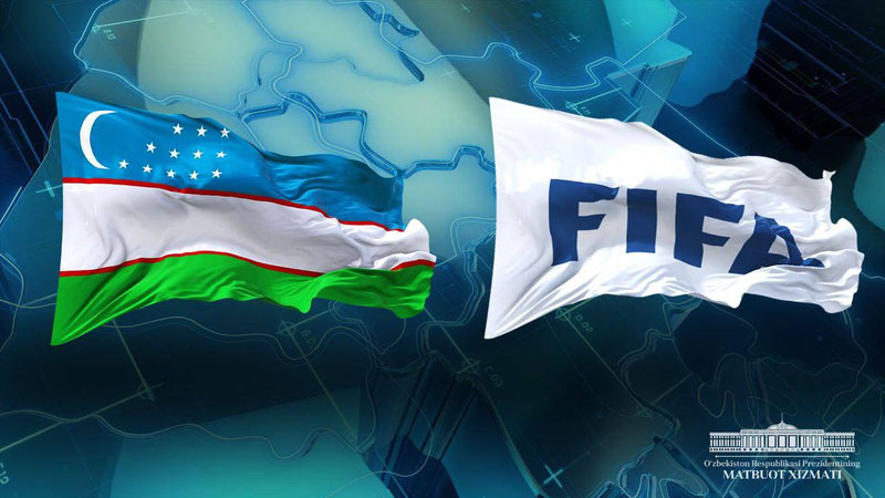 'FIFA rahbari O‘zbekiston prezidentiga maktub yo‘lladi'ning rasmi